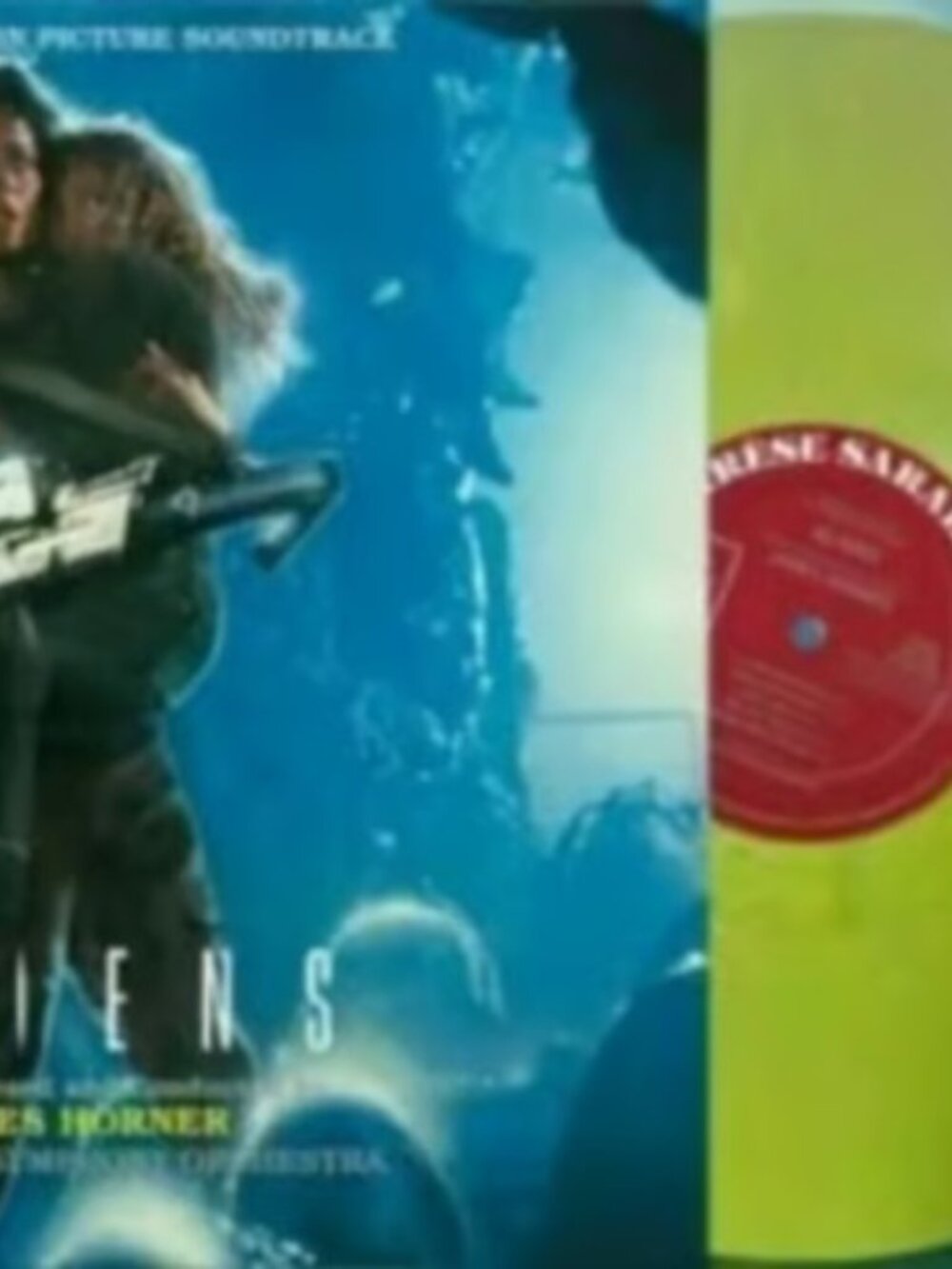 Aliens Soundtrack LP ~ RSD 2021 ~ Ltd Ed Acid Blood Colored Vinyl ~ New/Sealed!